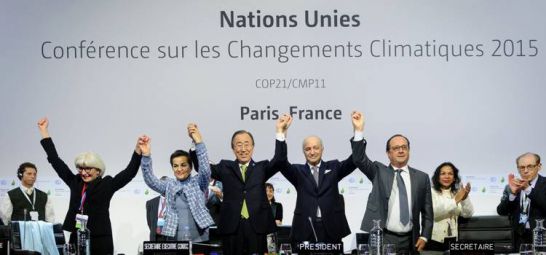 Se firma Acuerdo Histórico sobre el Cambio Climático en París 